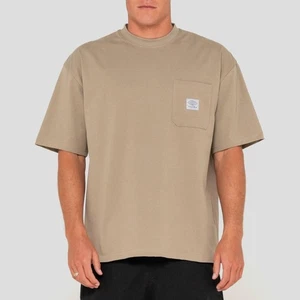 RUSTY - Mens Steezey T-Shirt - Khaki - Casual Short Sleeve Tee - Picture 1 of 2