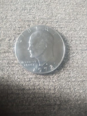 Moeda Eisenhower dólar 1972 “D” águia voadora - Imagem 1 de 4