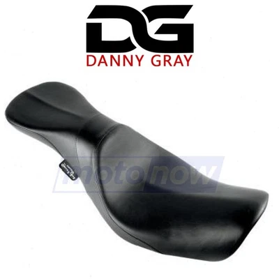 Danny Gray Weekday 2-Up XL Seat for 2007-2017 Harley Davidson FXDWG Dyna hi - Imagem 1 de 4