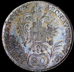 Österreich 20 Kreuzer 1802 H Franz II KM# 2139 - Bild 1 von 2