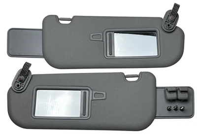 Conjunto de quebra-sol 2013-2017 Hyundai Elantra GT OEM par motorista passageiro cinza L & R - Imagem 1 de 4