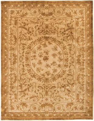 7'8" x 9'11" Hand Knotted Oriental Carpet Traditional Wool Area Rug - Image 1 of 4
