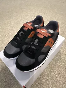 Saucony Originals Shadow Original Shoes Black Orange Grey UK6 - Picture 1 of 6