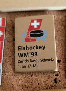 CAMPEONATO MUNDIAL 1998 ➔ Hockey sobre hielo ➔ Pin/Pins *de colección* 13921 - Imagen 1 de 1