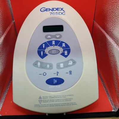 Panel de control remoto Gendex 765 dc, radiografía dental Foto 1 de 2