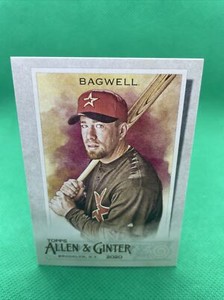 2020 Topps Allen and Ginter Base #8 Jeff Bagwell - Houston Astros