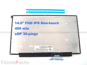 New/Orig Lenovo ThinkPad T14 P14s Gen 1 2 FHD IPS Lcd screen 400nits Non-touch - Picture 1 of 4