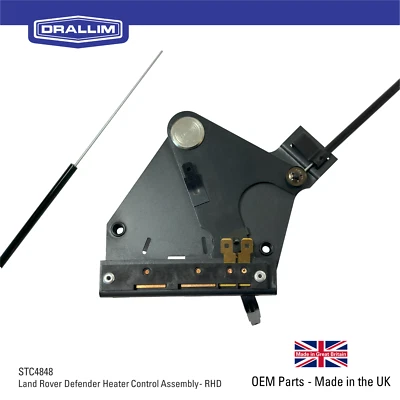 STC4848 Land Rover Defender 90 / 110 Heater Fan Speed Control Switch/Cable - RHD - Image 1 of 4