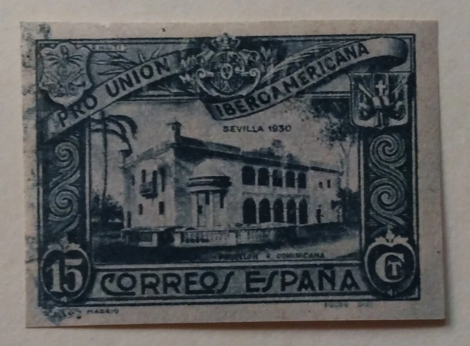 Sello España, 1930, sc#437, Usado, Imperf Foto 1 de 2