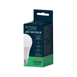 10 LAMPADINE LED V-Tac BULBO E27 da 9W a 17W LAMPADE LUCE CALDA NATURALE FREDDA - Foto 1 di 17