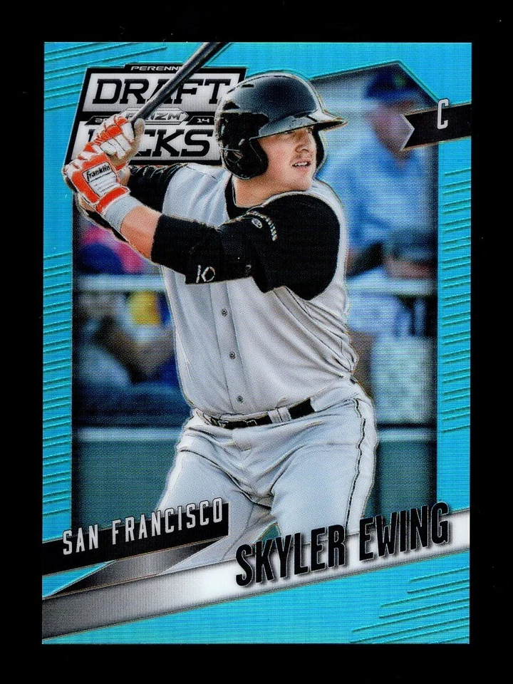2014 PRIZM DRAFT LIGHT BLUE #62 SKYLER EWING 149/199 SAN FRANCISCO GIANTS - Image 1 of 1