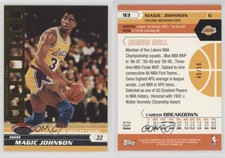 2007-08 Topps Stadium Club Gold Photographer's Proof /50 Magic Johnson #93 HOF