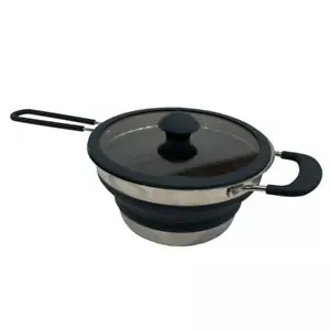 Vango Antihaft Faltbarer Kochtopf Küche - Topf 1,5L mit Deckel - Bild 1 von 1
