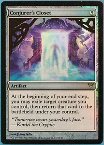 MTG Conjurer's Closet FOIL Avacyn Restored LP/NM Artifact Rare - Picture 1 of 1