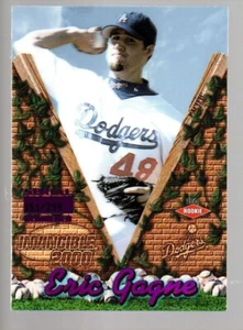 Pacific Invincible 2000 holográfico púrpura #74 Eric Gagne 151/299 - Imagen 1 de 1