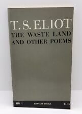 The Wasteland and Other Poems | T. S. Eliot | 1962 • Récolte • Livre de poche