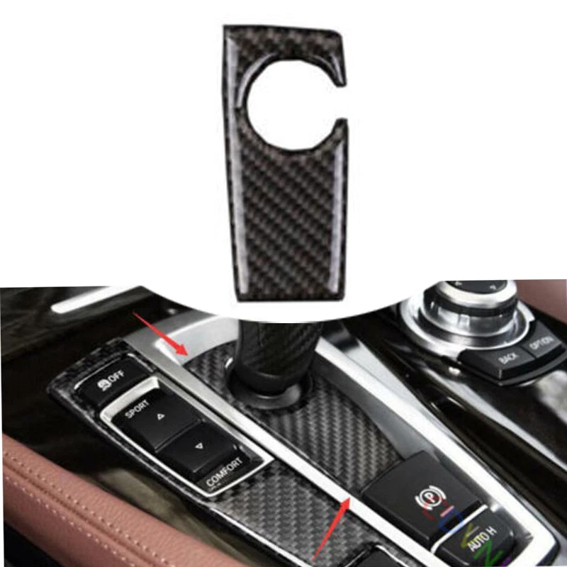Panel de cambio de marchas de consola central de fibra de carbono para BMW X3 F25 X4 11-2017 automático Foto 1 de 1