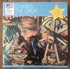 Rompecabezas de 550 piezas Great American Puzzle Factory - Charles el Grande - ¡NUEVO! - Imagen 1 de 2