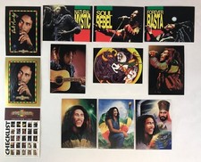 THE BOB MARLEY LEGEND 1995 Island Vibes 3 DIFFERENT CHASE SETS +GOLD Card & more