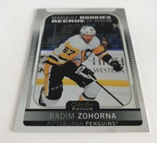 NHL Card, Radim Zohorna, Marquee Rookies OPC Platinum 2021-22, Penguins