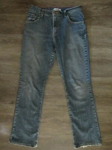 LEVIS 550 Womens 8 M Relaxed Boot Cut Stretch Denim Blue Jeans - Picture 1 of 2