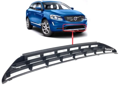 PARAGOLPES DELANTERO REJILLA CENTRAL INFERIOR PARA VOLVO XC60 2013-2017 FACELIFT Foto 1 de 4