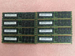 128GB (8 x 16GB) 2Rx4 PC3-12800R DDR3 HP MICRON RAM 672612-081 684031-001 - Picture 1 of 3