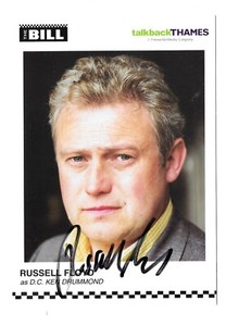 The Bill - Cast Card - Hand Signed - Keith Floyd - DC Ken Drummond (L1)