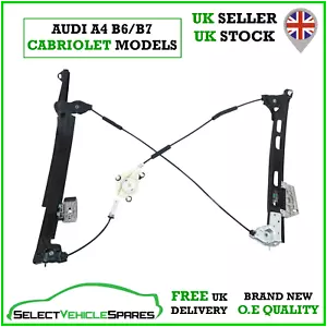 NUOVO AUDI A4 B6 B7 CABRIOLET DRIVER LATO DESTRO REGOLATORE FINESTRINO ANTERIORE 2002-2008 - Foto 1 di 6