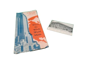 NY Worlds Fair 1939 1940 Empire State Bldg Hotel Huntington Long Island lot 2 - Picture 1 of 4