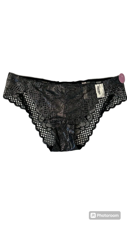 ✨Nuevo con etiquetas Pantimedias Ambrielle para mujer de encaje negras Cheekini, talla L/7 Foto 1 de 4