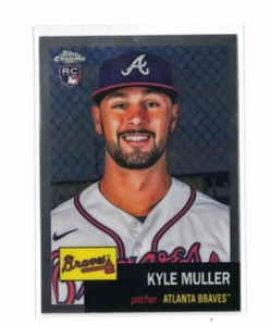 2022 Topps Chrome Platinum Anniversary #80 Kyle Muller Rookie RC Atlanta Braves - Foto 1 di 2