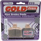 Goldfren S33 Brake Pads Rear For Ducati 959 Panigale Corse ABS 2018-2019