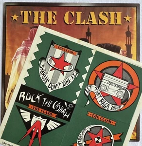THE CLASH -Rock The Casbah- Rare Original UK 7” With Stickers /Pic (Punk/Vinyl) - Imagen 1 de 7