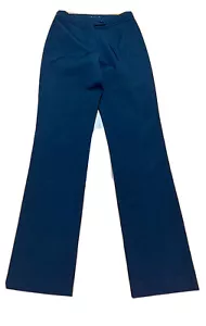 Theory Black Bootleg Pants Womens Size 4 Dress Work Pants - Picture 1 of 4
