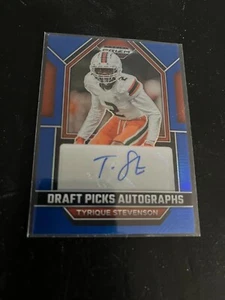 2023 Prizm Draft Picks Tyrique Stevenson autograph RC 37/75 - Picture 1 of 2