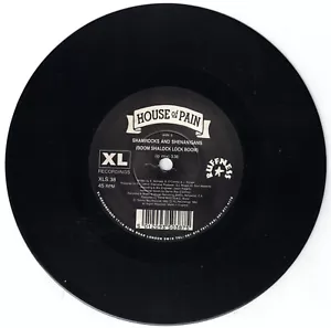 House of Pain "Shamrocks and Shenanigans" 7" b/w Butch Vig Mix XL Recordings UK - Picture 1 of 2