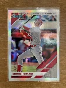 Donruss Shohei Ohtani #164 Career Stat Line Holo 2019 #/500 segundo año MLB - Imagen 1 de 11