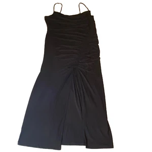 Good American Slinky Jersey Midi Dress Size 7 GDK0167 Stretch Summer Resort - Picture 1 of 19