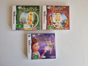 Tinker Bell Lost Treasure Great Fairy Rescue Nintendo DS video game Videogame - Picture 1 of 9