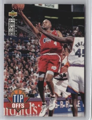 1994-95 Collector's Choice Clippers Basketball Card #177 Ron Harper Tip Off - Image 1 of 2