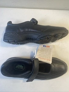 Propet Women’s 8M Black Mary Lou Orthopedic Shoes Leather Comfort Stability NWT - Picture 1 of 9