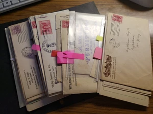 WOW! Big Lot of 38 FURNITURE Postal History Covers CHAIRS 1885+ AWESOME! - Picture 1 of 24