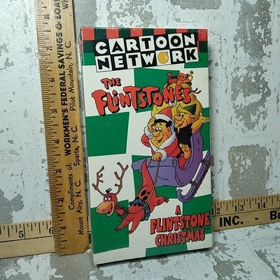 The Flintstones A Flintstone Christmas (VHS, 1996) Cartoon Network Movie Sealed - Image 1 of 4