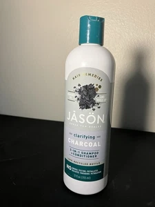JASON CLARIFYING CHARCOAL 2 EN 1 CHAMPÚ Y ACONDICIONADOR 12 FL OZ - Imagen 1 de 3