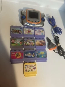 Vtech V.Smile Pocket Learning System Portable W/ 10 Games Tested - Picture 1 of 5