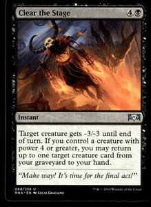 2019 Ravnica Allegiance Clear the Stage Expansion/Uncommon #68 - Picture 1 of 2