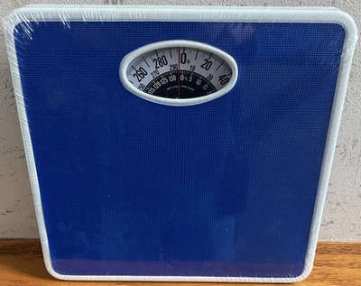 2014 Medline Mechanical Floor Scale 300 lbs MDR300FM Blue - Brand New FREE SHIP - Image 1 of 4