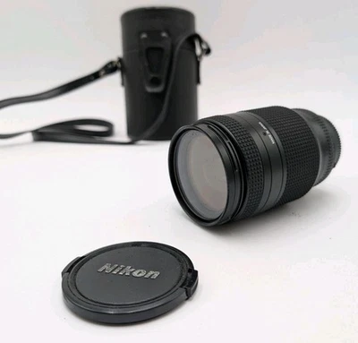 Lente de zoom Nikon AF Nikkor 35-70mm f2.8 D com tampas frontal/traseira e estojo rígido - Imagem 1 de 4