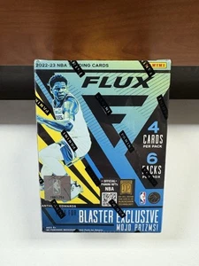 2022-23 Panini Flux Basketball Factory Sealed Blaster Box New - Picture 1 of 3